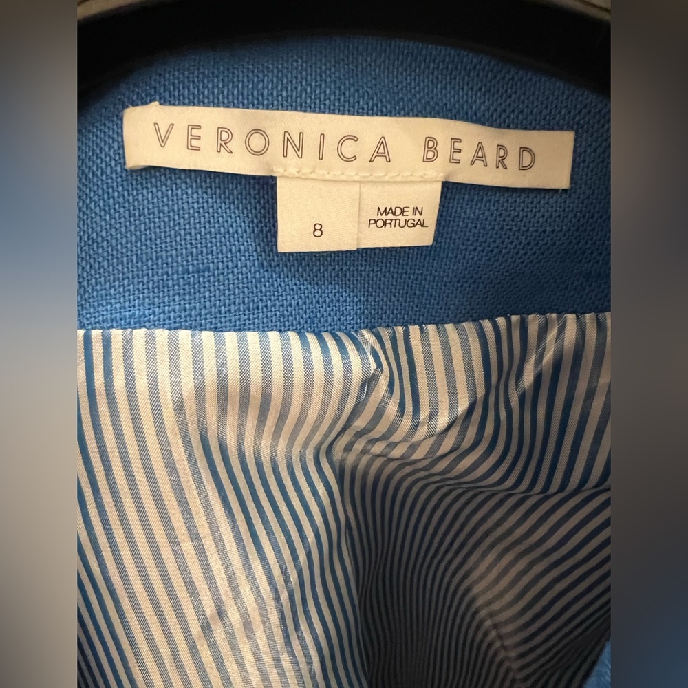 Veronica Beard Blue Cropped Jacket - image 3